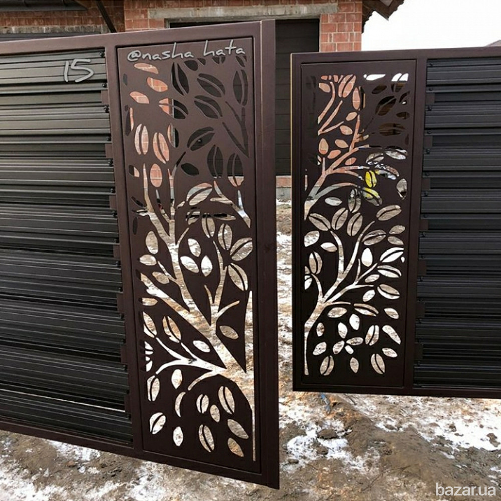 Вуличні в"їзні ворота в Черкасах купити Черкассы - изображение 1