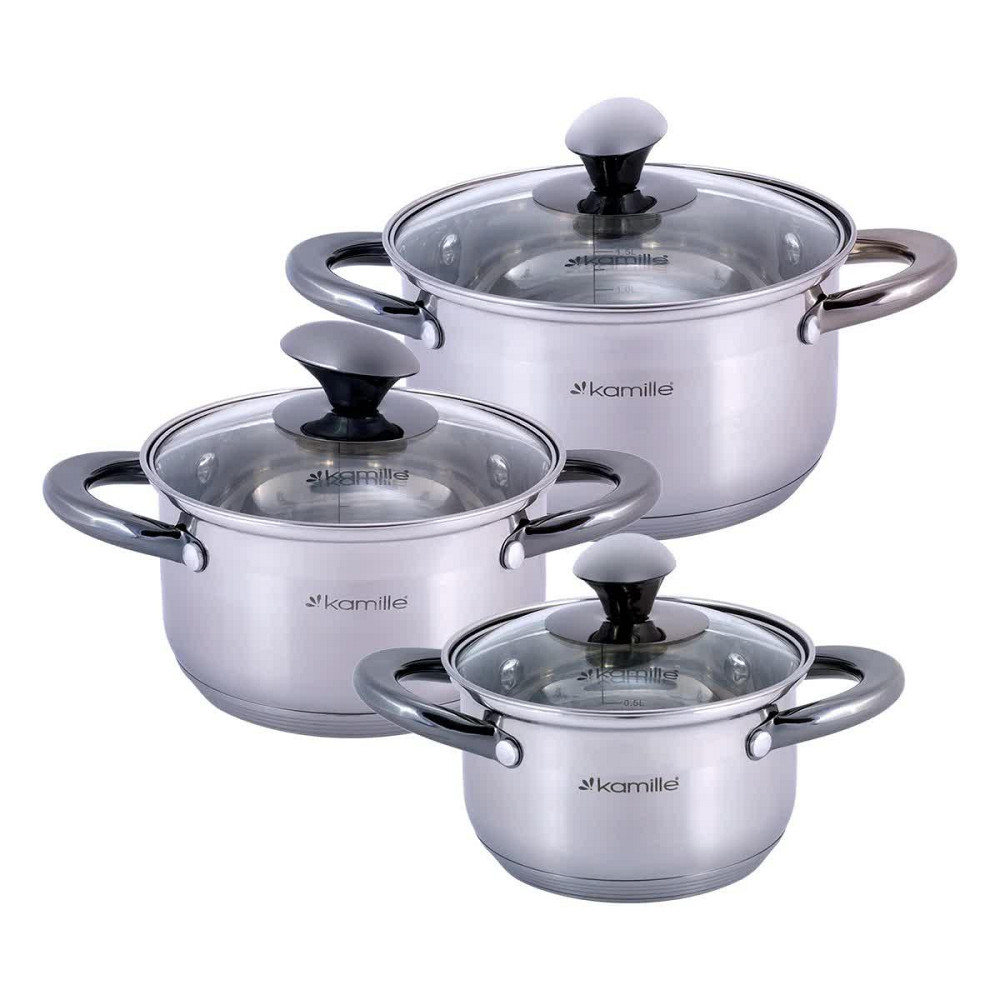 Набор Kamille Groningen из нержавеющей стали 6 предметов KM 4926 Одесса - изображение 3