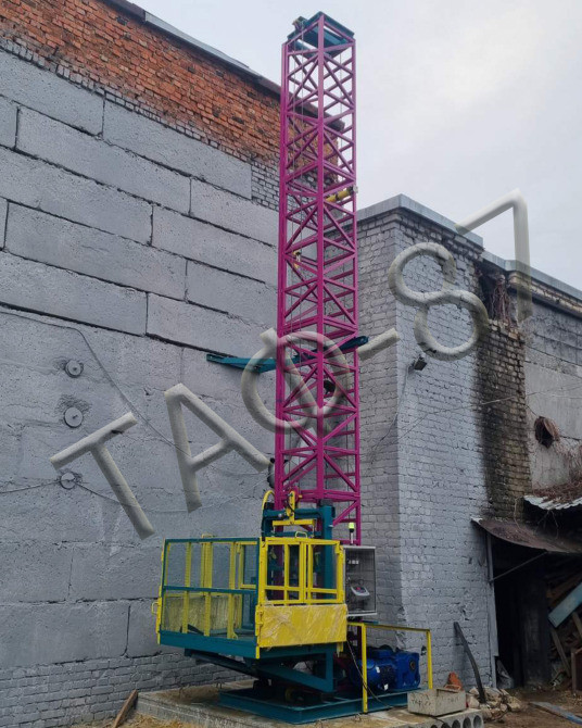 Щогловий будівельний підйомник ТАФ-ЛІФТ, власне виробництво, доставка та монтаж Харків - зображення 5