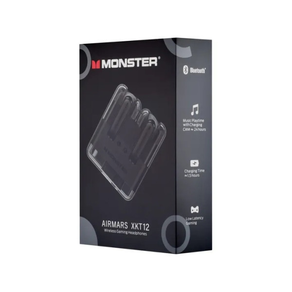 Bluetooth-гарнітура Monster XKT12 Black Харків - зображення 2