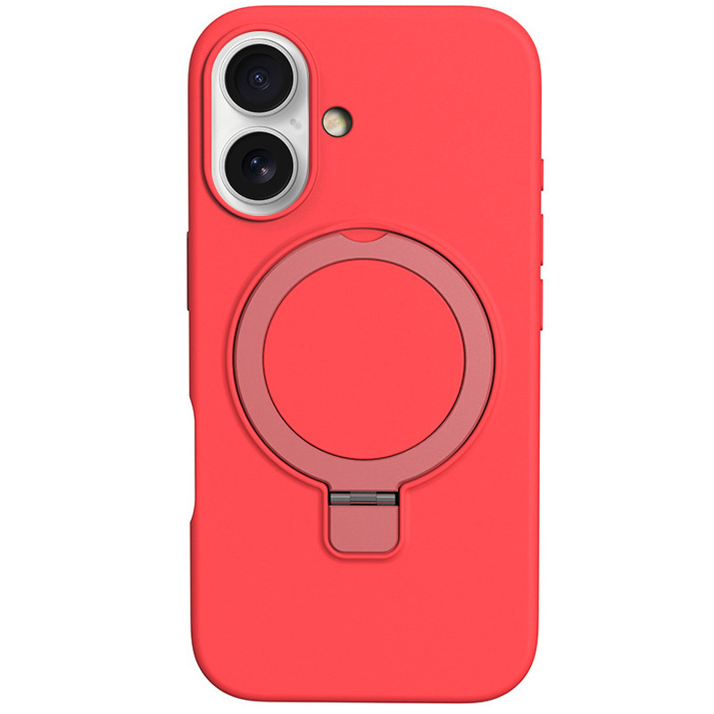 Чехол Silicone Case Full Protective NO LOGO with Ring для Apple iPhone 16 (6.1") Херсон - зображення 1