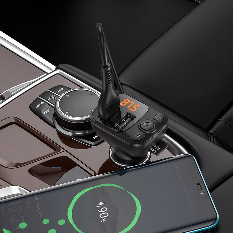 АЗУ FM модулятор Borofone BC41 Eminency QC3.0 (2USB-A) Херсон - изображение 7