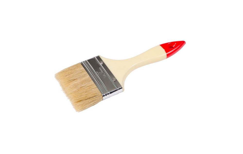 Кисть малярная флейцевая MASTERTOOL "СТАНДАРТ" 3.0" 75 мм/12 мм/38 мм 91-1675 Харків - зображення 1