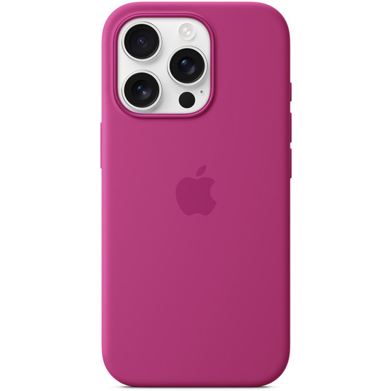 Чехол Silicone case (AAA) with Magsafe and Animation (button) для Apple iPhone 16 Pro (6.3") Херсон - зображення 2