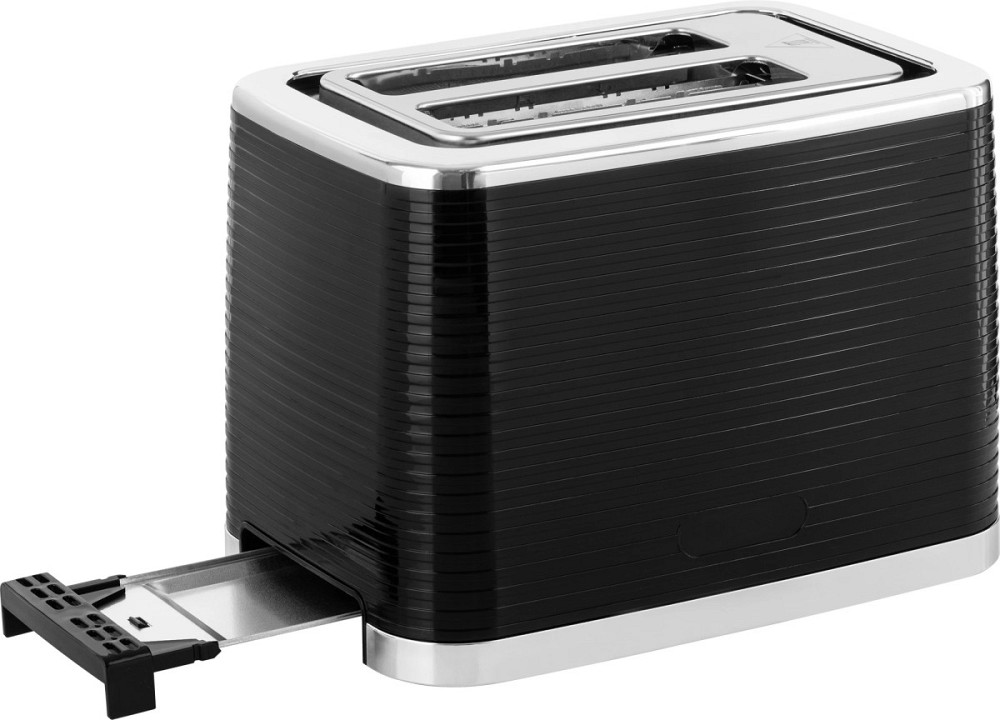 Тостер ECG ST 2750 Stripe 930 Вт черный Киев - изображение 7