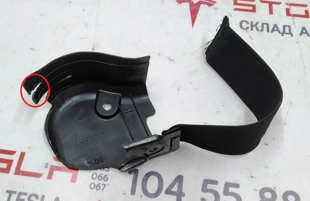 Накладка декоративная внутрення левая механизма складывания спинки двойного левого сиденья 2-го ряда Київ - зображення 2