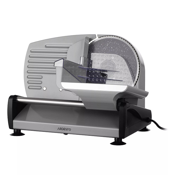 Ломтерезка Ardesto SDK-250S 250 Вт серая Київ - зображення 3