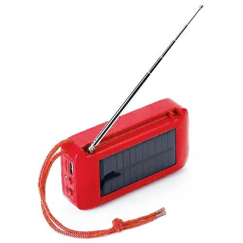 Колонка портативная с солнечной батареей Bluetooth T&G TG368 red красная Киев - изображение 2
