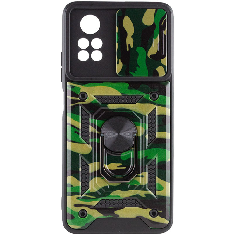 Ударопрочный чехол Camshield Serge Ring Camo для Xiaomi Poco X4 Pro 5G Херсон - изображение 12