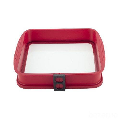 Форма для выпечки Kamille разъемная с жаропрочным стеклянным дном (KM 7759) Одеса - зображення 1