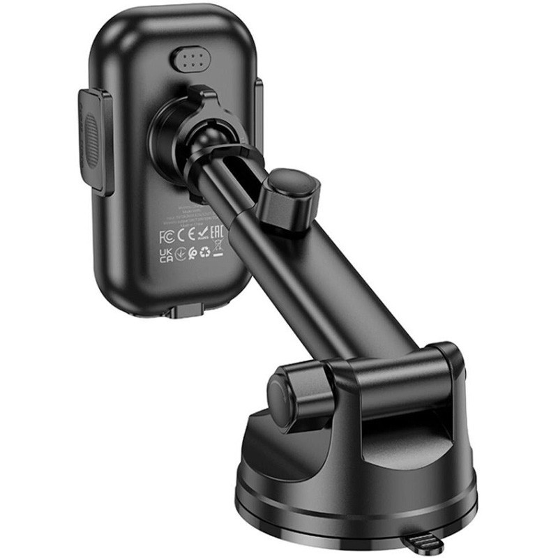Автодержатель с БЗУ Hoco HW5 Journey 15W (center console) Херсон - зображення 3