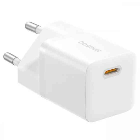 СЗУ Baseus GaN5 Fast Charger (mini) PD20W (1USB-C) + кабель Type-C to Type-C (P10110900113) Херсон