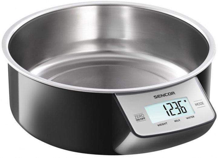 Ваги кухонні Sencor SKS-4030-BK 5 кг сріблясті Киев - изображение 1