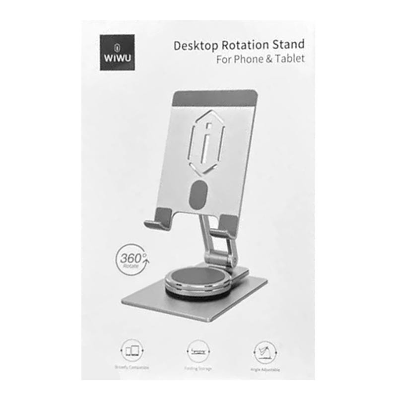 Подставка для планшетов WIWU ZM107 Desktop Rotation Stand For Tablet up to 12.9 inch Херсон - изображение 6