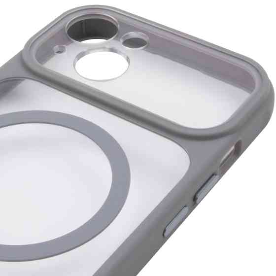 Чехол TPU+PC GETMAN Moon Clear with MagSafe для Apple iPhone 13 (6.1") Херсон