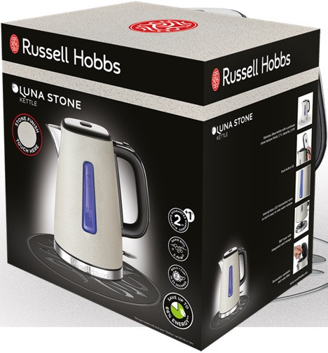 Электрочайник Russell Hobbs Luna Stone 26960-70 1.7 л бежевый Київ - зображення 8