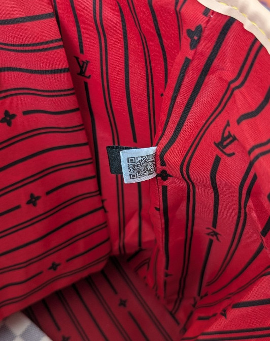 жіноча велика сумка шоппер бежева LV Louis Vuitton Neverfull AN108 Київ - зображення 2