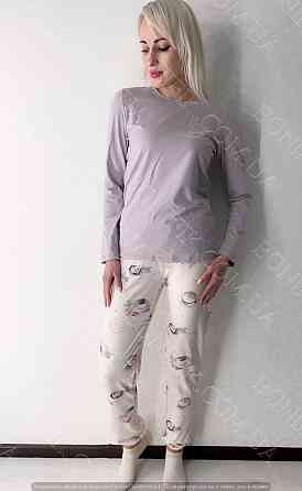 Женская пижама с рисунком "Teodora" (16206) (арт. 1297) Кривий Ріг