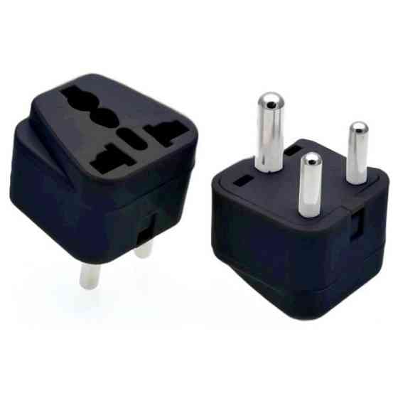 ArmorStandart Перехiдник розетки EU-Female, UK-Male Black (ARM88383) Харків