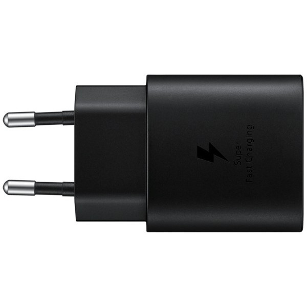Мережевий зарядний пристрій Samsung 25W PD3.0 Type-C + cable Type-C Black (EP-TA800XBEGRU) Харків - зображення 4