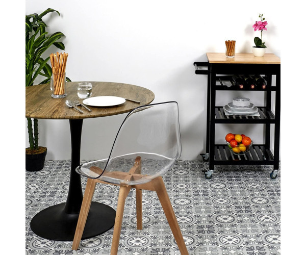 Стілець Лоренцо А пластиковий прозорий Днепр - изображение 4