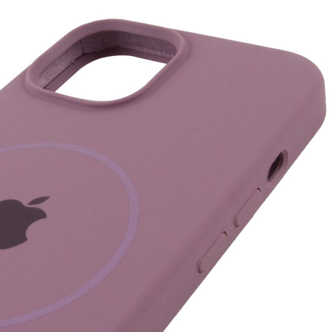 Чехол Silicone Case Full Protective (AA) with MagSafe для Apple iPhone 14 (6.1") Херсон - изображение 4
