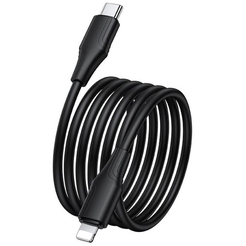 Дата кабель Hoco X124 Bien silicone Type-C to Lightning 27W (1m) Херсон - изображение 3