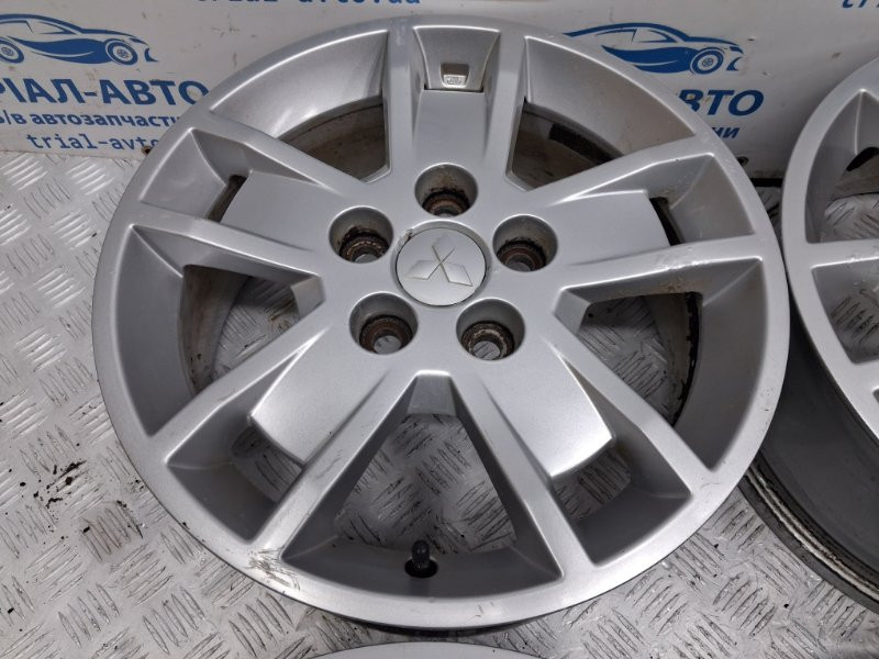 Диски титан комплект R16 Mitsubishi Lancer 10 2.0 БЕНЗИН 4B11 2007 (б/у) Київ - зображення 2