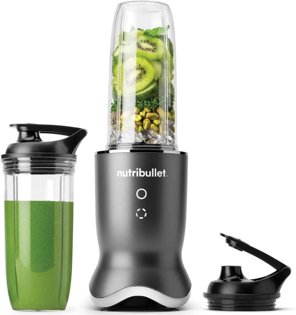 Блендер стационарный Nutribullet Ultra NB1206DG 1200 Вт черный Київ - зображення 2