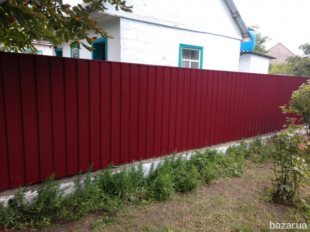 Забор из проф. настила (профлиста). "Броневик" Днепр. Дніпро - зображення 11