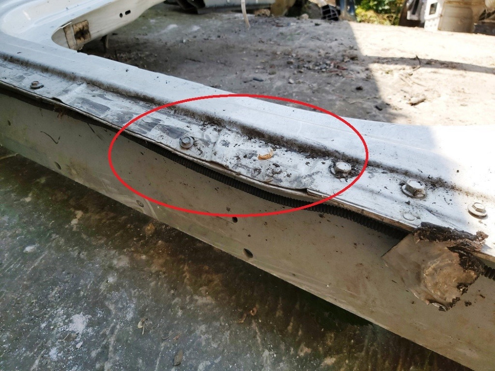 Кузовная панель (филенка) стоек А/В левая Tesla model X 1073192-S0-B Київ - зображення 6