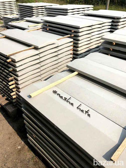 Набірні бетонні стовпи, кришки, парапети для паркану від виробника Ровно - изображение 7