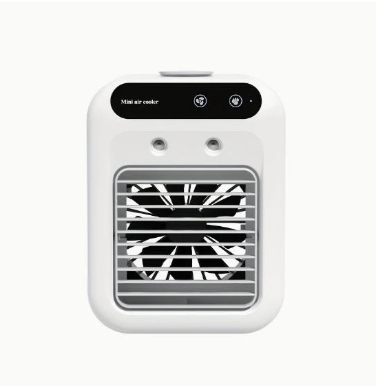 Портативний USB охолоджувач повітря 3-в-1 з розпиленням та резервуаром для води, акумулятор 3000 мАг Київ - зображення 5