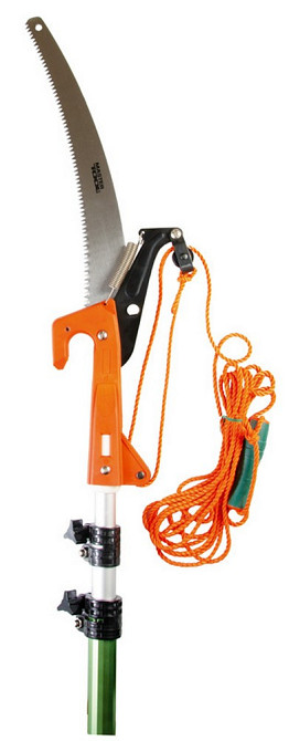 Сучкорез MASTERTOOL с телескопической алюминиевой штангой 1.5-3.8 м лезвия SK5 14-6903 Харьков - изображение 3