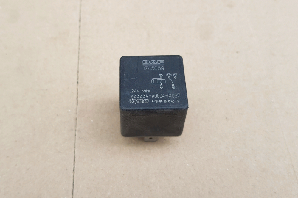 1745069 Реле мини 24V DAF XF 106 Euro 6 1670141, 1745069 Львов - изображение 1