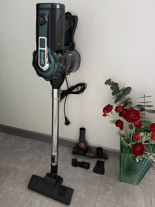 Пылесос ручной портативный с турбо щеткой Zepline ZP-00348-Green 2600 Вт зеленый Киев - изображение 2
