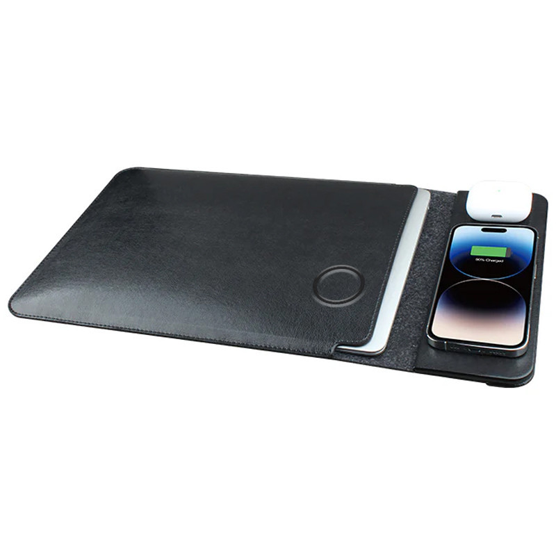 Подставка-чехол для ноутбука STAND JD-S97 с БЗУ 4in1 15W (13-14'') Херсон - изображение 4