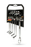 Ключи накидные MASTERTOOL COLD STAMPED набор 6 шт (6х7-16х17 мм) CrV DIN897 72-3206 Харьков