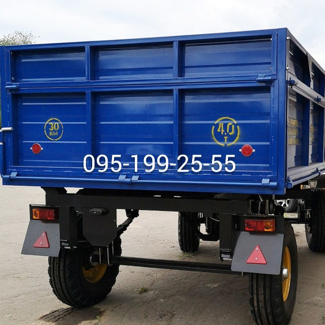 Причіп тракторний 2ПТС-4; запчастини 2ПТС-4, 2ПТС-6 Днепр - изображение 1