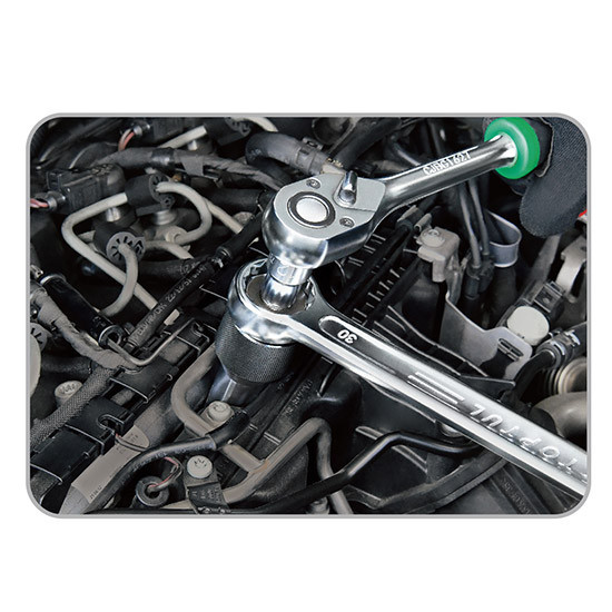 Набор для снятия поврежденных свечей накаливания и восстановления резьбы 16ед. TOPTUL JGAI1603 Харків - зображення 2