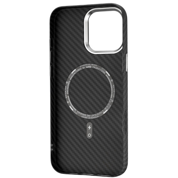 DM Чохол Luxo Free Air CarBon with MagSafe для iPhone 16 Pro Black (Код товару:39392) Харків - зображення 2