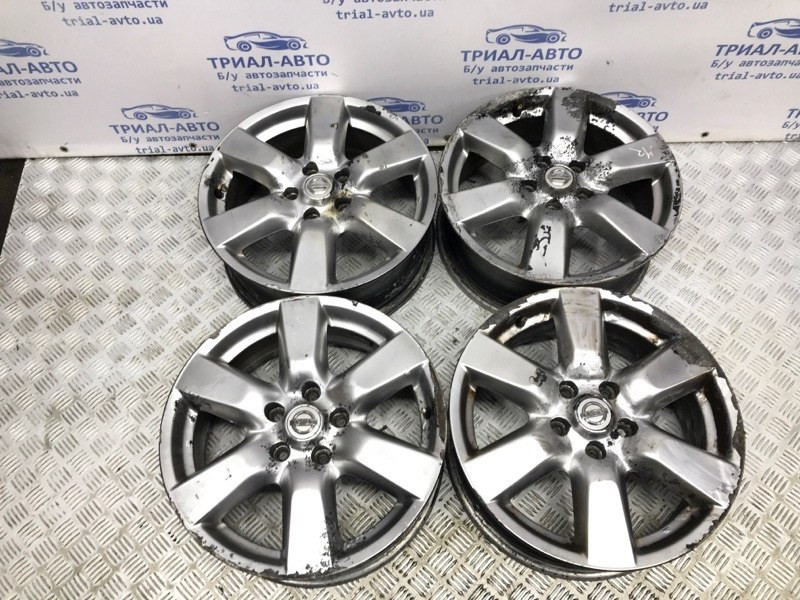 Диски титан комплект R17 Nissan X-Trail T31 2.0 DIESEL M9R 2007 (б/у) Киев - изображение 1