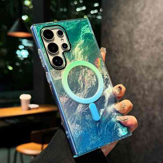 Чехол TPU Shiny Mountain (MagFit) для Samsung Galaxy S25 Ultra Херсон