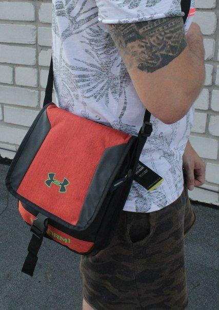 Сумка через плечо Under Armour Storm1 (оранжевая) Киев - изображение 7