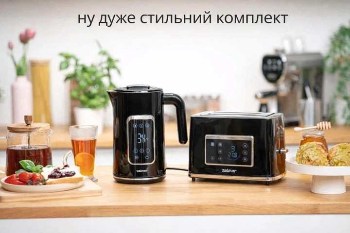 Электрочайник ZELMER ZCK8065 1.7 л черный Киев - изображение 8
