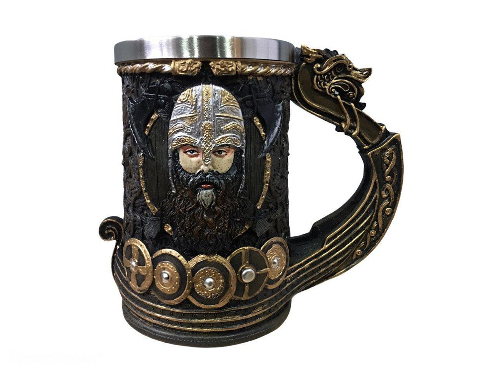 Кружка Чашка Игра Престолов Дракар Викинг Танард 3 Пивная кружка " Київ - зображення 8