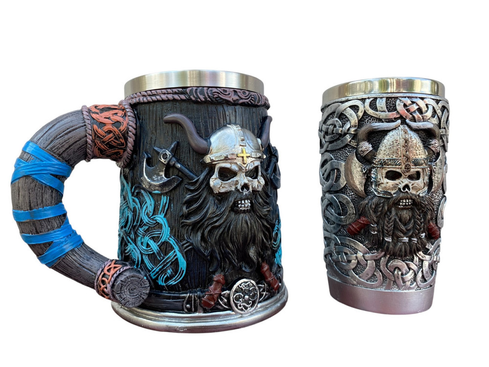 Подарочный набор Кружка и Стакан 3 Викинг Молот Тора Киев - изображение 4