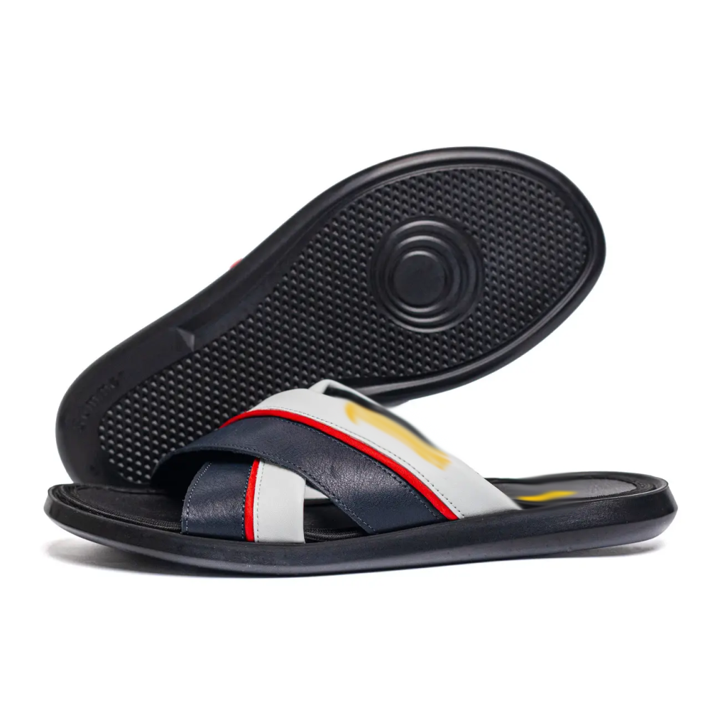 Мужские кожаные  летние шлепанцы-сланцы Київ - зображення 1