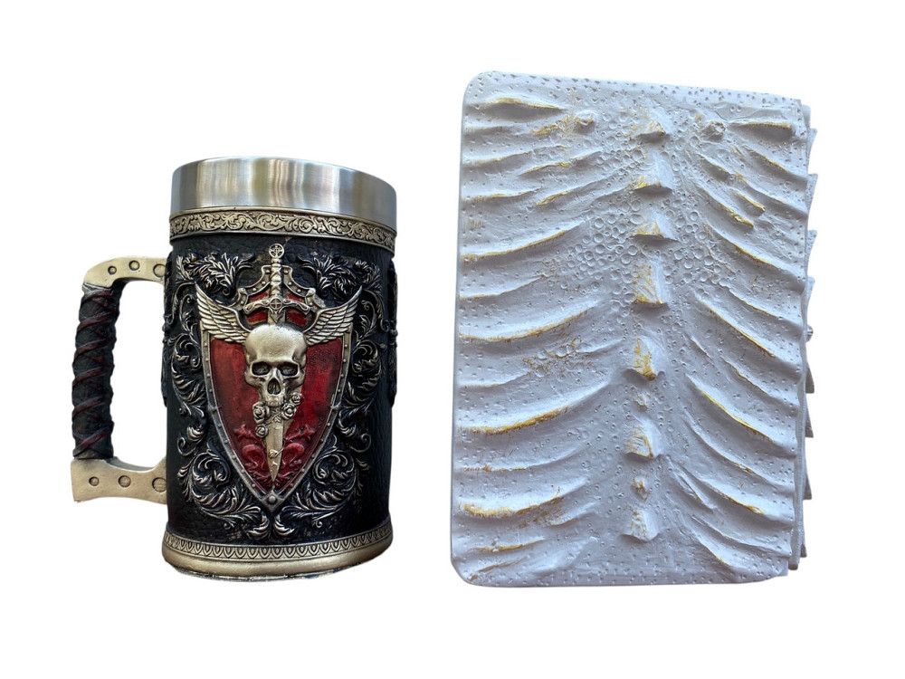 Подарочный набор Кружка 3 Крылатая Череп и Блокнот 3 «Око Ледяного Хранителя» Київ - зображення 2