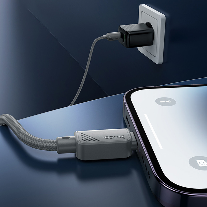 Дата кабель Hoco X113 Beneficio USB to Type-C (1m) Херсон - зображення 3